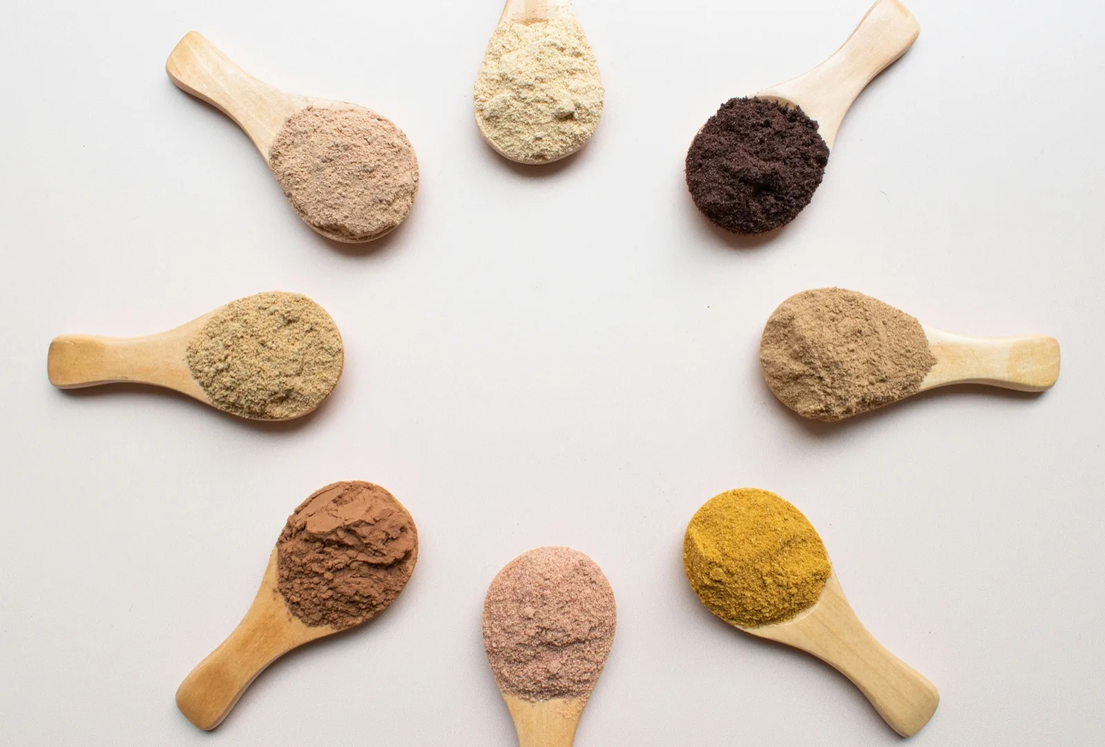 BK bio's standardized functional ingredient powders.